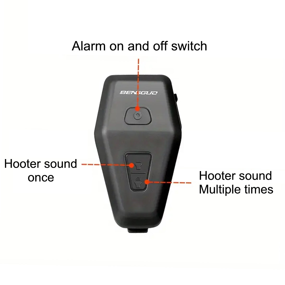 Houter Scouter Electric Alarm and Hooter System – Ultra Scooter