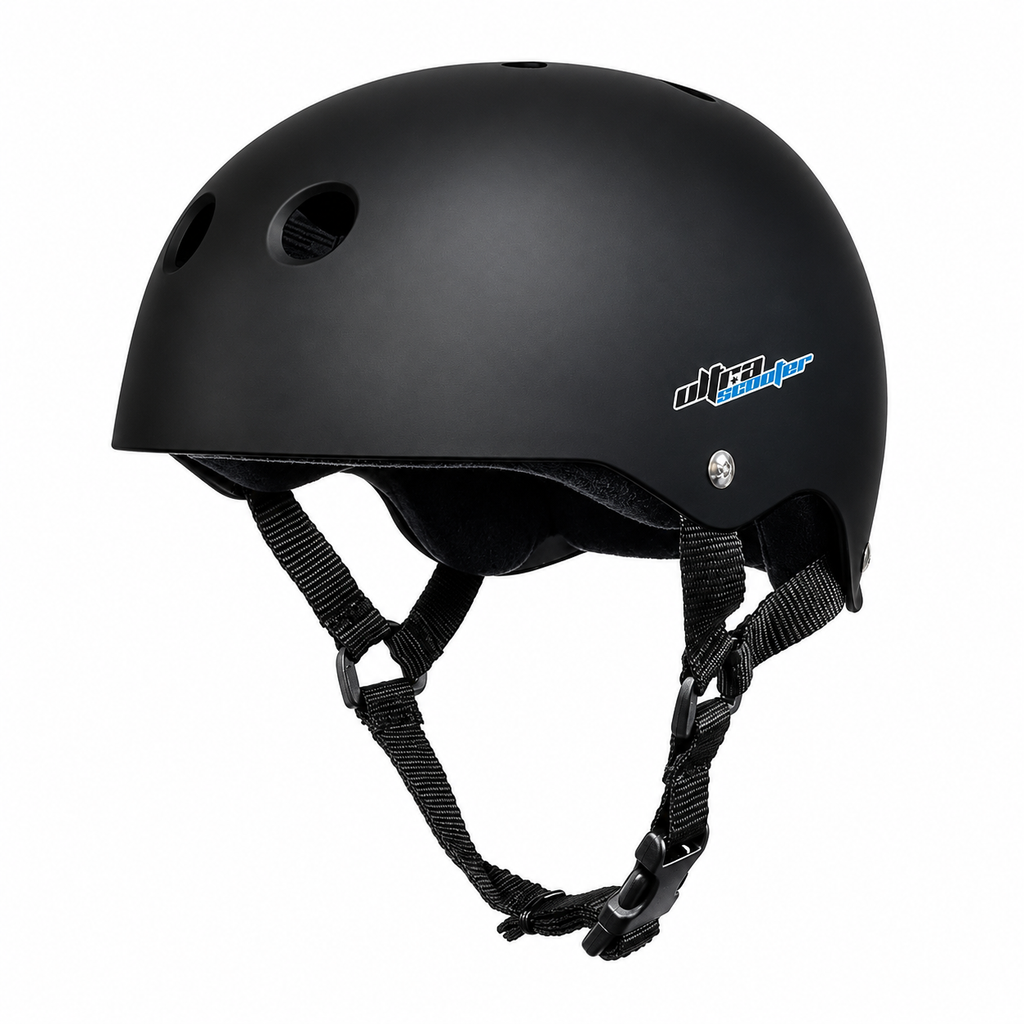 Rider Helmet - Black – Ultra Scooter